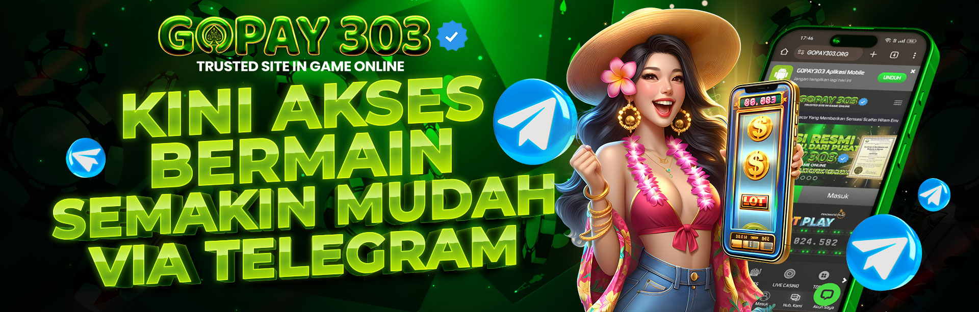 AKSES BERMAIN VIA TELEGRAM
