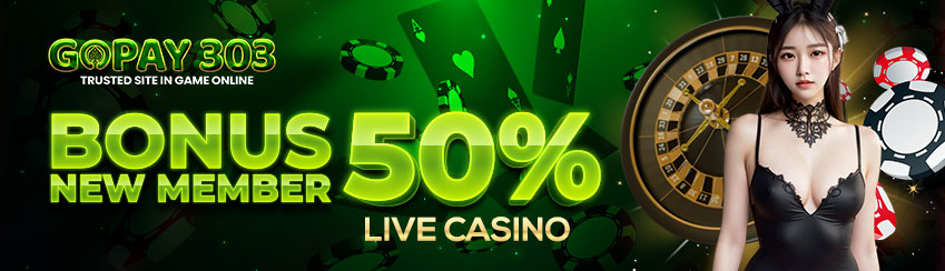BONUS 50% LIVE CASINO